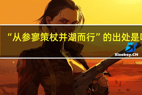 “从参寥策杖并湖而行”的出处是哪里