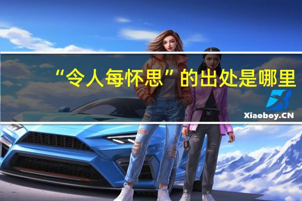 “令人每怀思”的出处是哪里