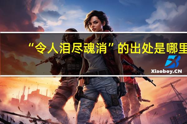 “令人泪尽魂消”的出处是哪里