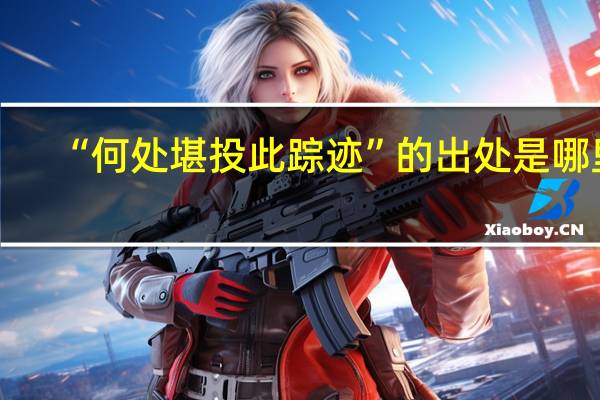 “何处堪投此踪迹”的出处是哪里