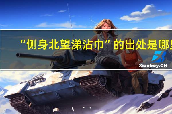 “侧身北望涕沾巾”的出处是哪里