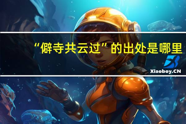 “僻寺共云过”的出处是哪里