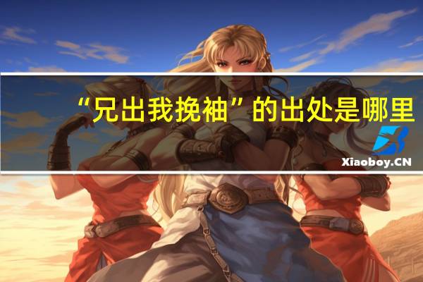 “兄出我挽袖”的出处是哪里