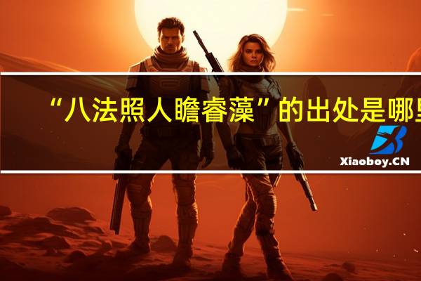 “八法照人瞻睿藻”的出处是哪里