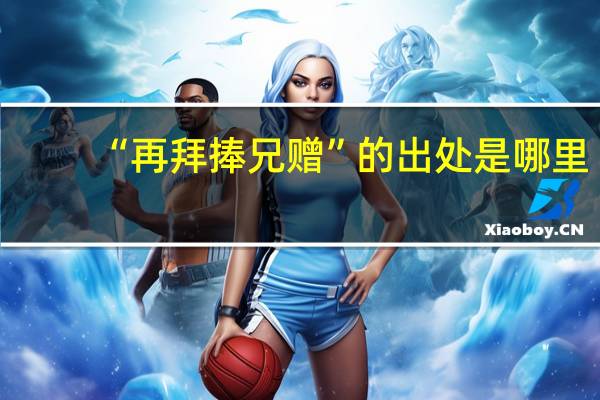 “再拜捧兄赠”的出处是哪里