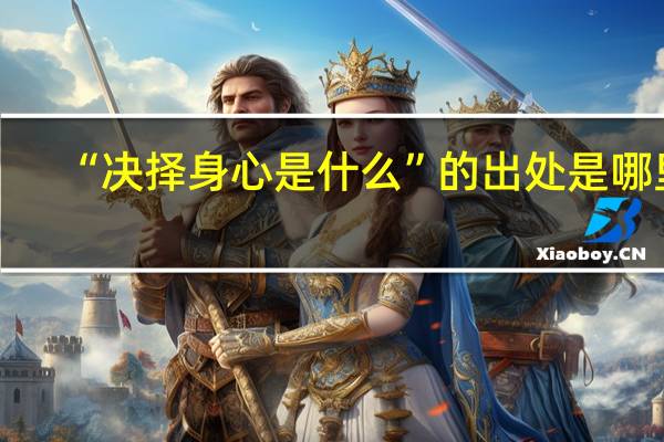 “决择身心是什么”的出处是哪里