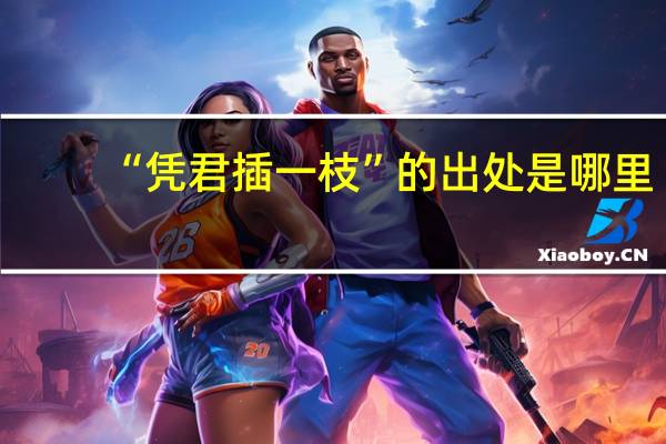 “凭君插一枝”的出处是哪里