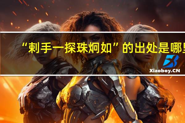 “剌手一探珠炯如”的出处是哪里