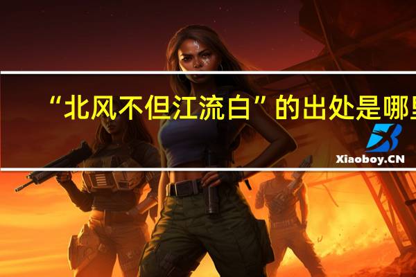 “北风不但江流白”的出处是哪里