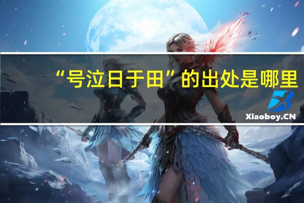 “号泣日于田”的出处是哪里