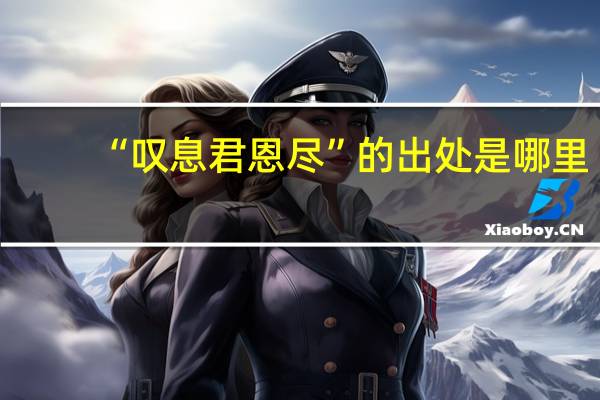 “叹息君恩尽”的出处是哪里