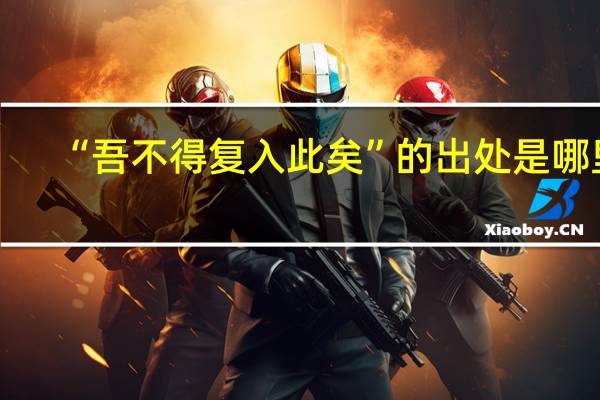 “吾不得复入此矣”的出处是哪里