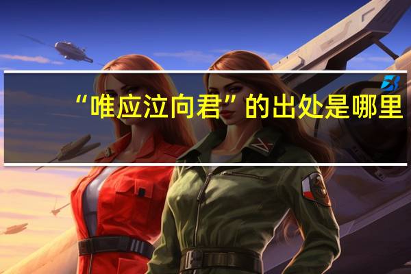 “唯应泣向君”的出处是哪里