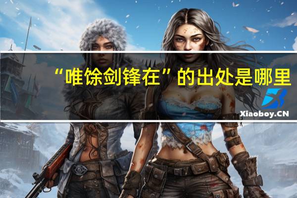 “唯馀剑锋在”的出处是哪里