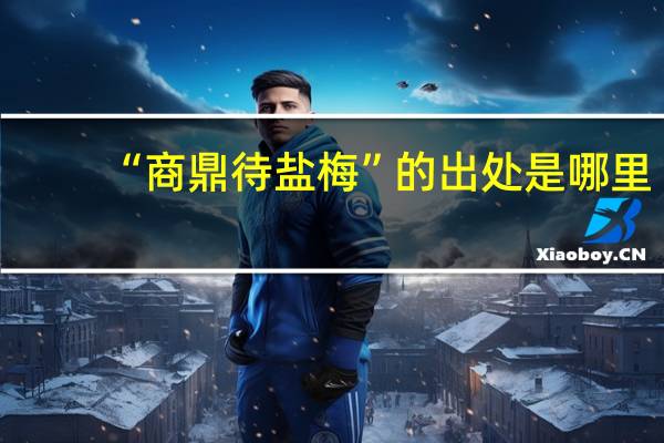 “商鼎待盐梅”的出处是哪里