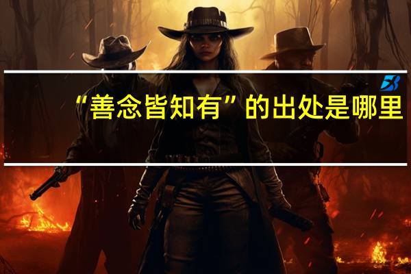 “善念皆知有”的出处是哪里