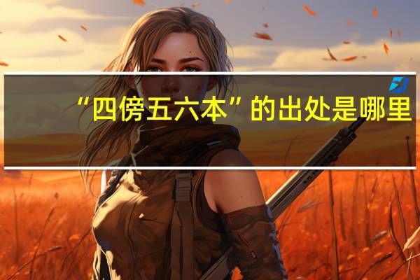 “四傍五六本”的出处是哪里