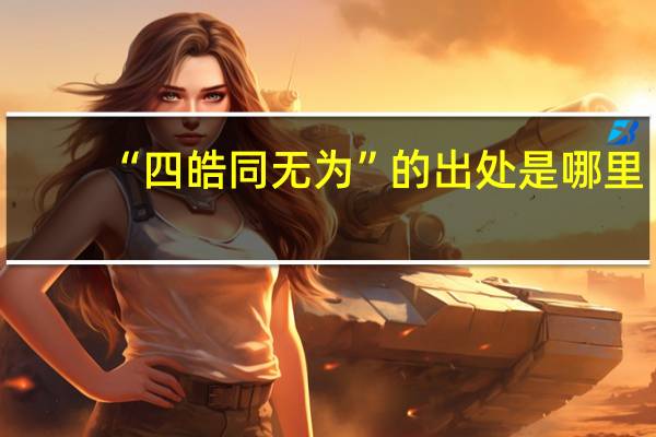 “四皓同无为”的出处是哪里