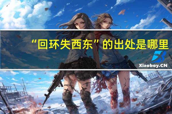 “回环失西东”的出处是哪里