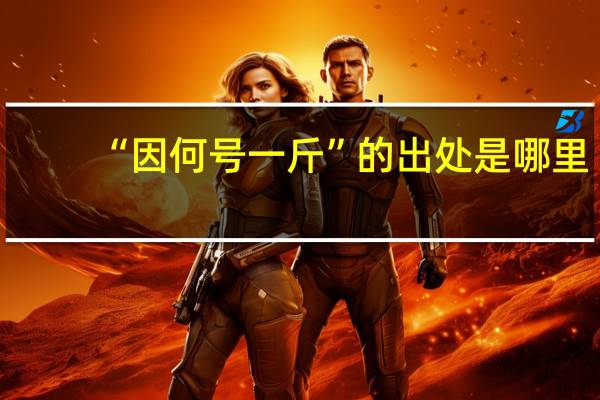“因何号一斤”的出处是哪里