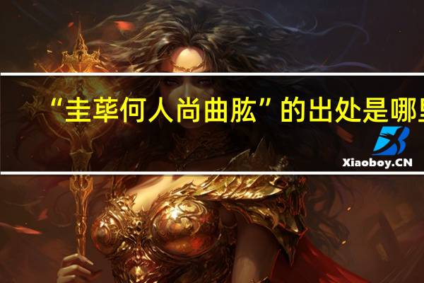 “圭荜何人尚曲肱”的出处是哪里