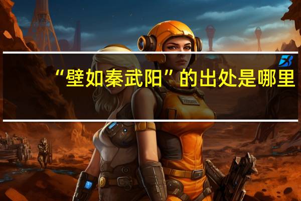 “壁如秦武阳”的出处是哪里