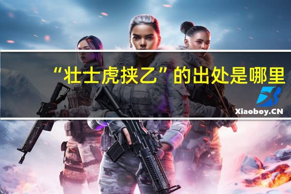 “壮士虎挟乙”的出处是哪里