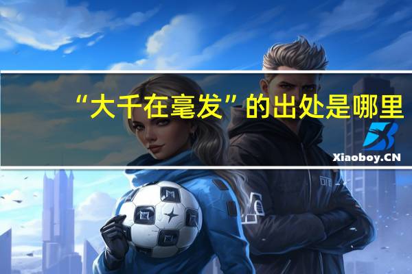 “大千在毫发”的出处是哪里