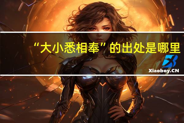 “大小悉相奉”的出处是哪里