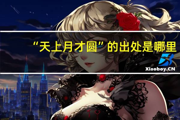 “天上月才圆”的出处是哪里