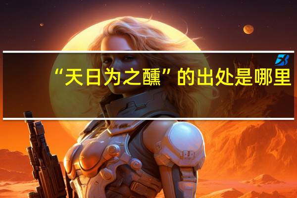 “天日为之醺”的出处是哪里