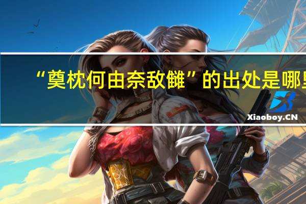 “奠枕何由奈敌雠”的出处是哪里