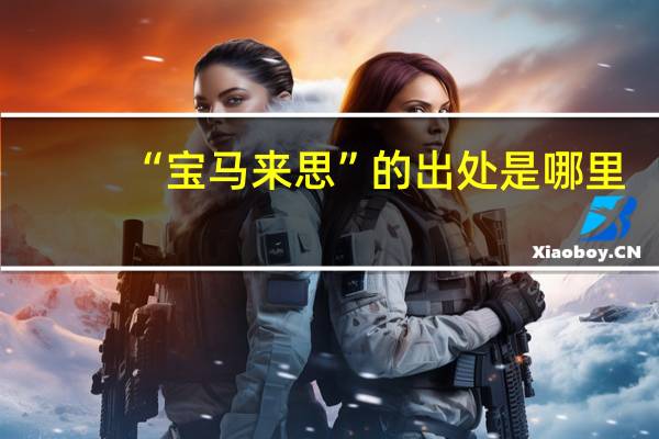 “宝马来思”的出处是哪里