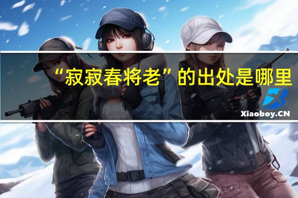 “寂寂春将老”的出处是哪里