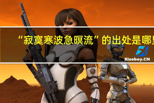 “寂寞寒波急暝流”的出处是哪里
