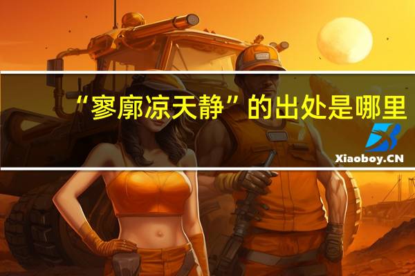 “寥廓凉天静”的出处是哪里