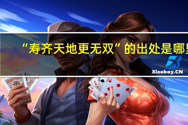 “寿齐天地更无双”的出处是哪里