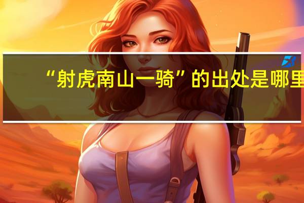 “射虎南山一骑”的出处是哪里