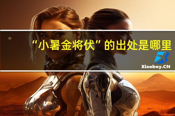 “小暑金将伏”的出处是哪里