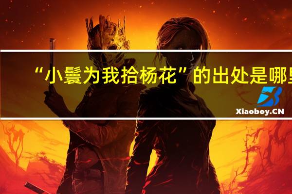 “小鬟为我拾杨花”的出处是哪里