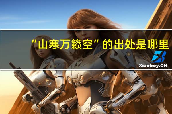 “山寒万籁空”的出处是哪里
