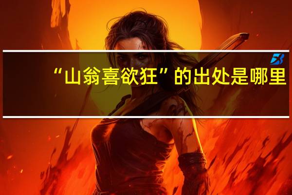 “山翁喜欲狂”的出处是哪里