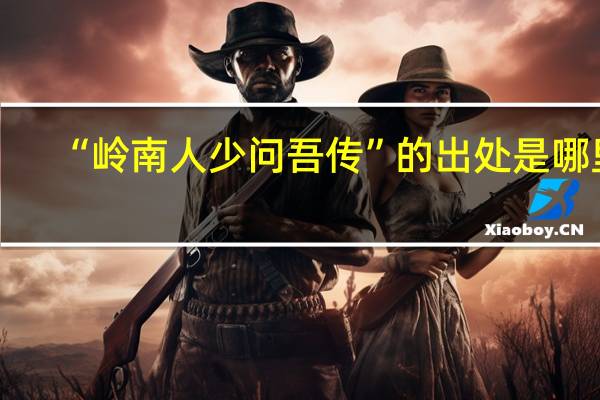 “岭南人少问吾传”的出处是哪里