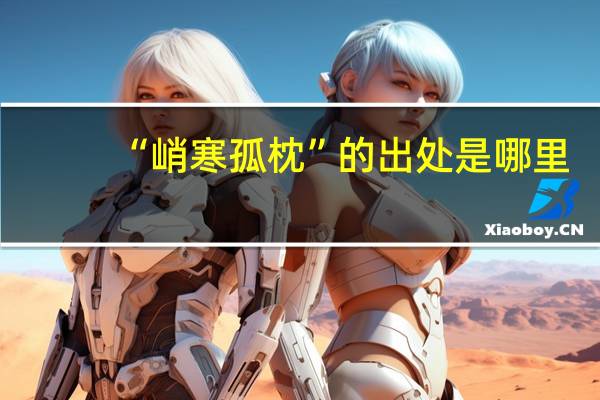 “峭寒孤枕”的出处是哪里