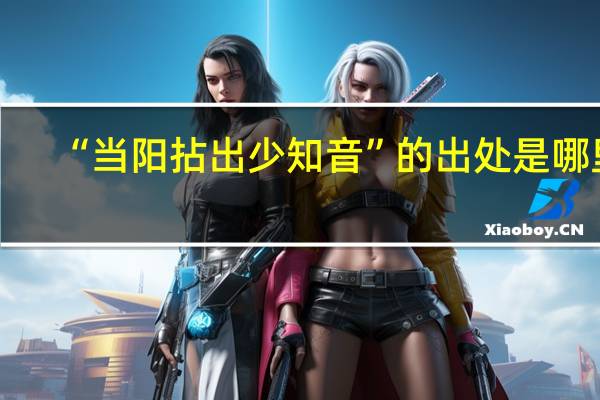 “当阳拈出少知音”的出处是哪里