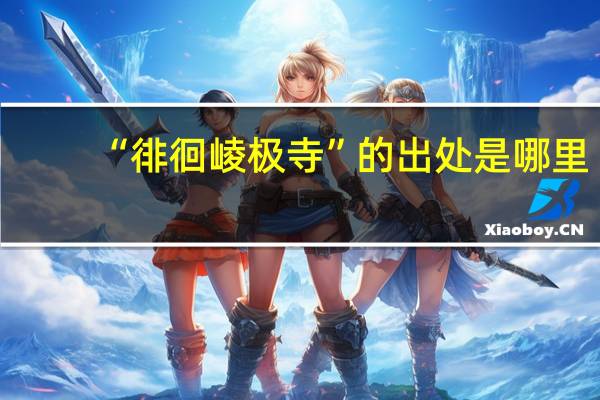 “徘徊崚极寺”的出处是哪里