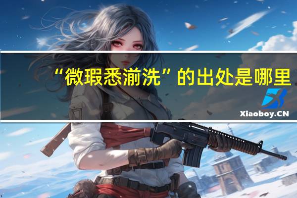 “微瑕悉湔洗”的出处是哪里