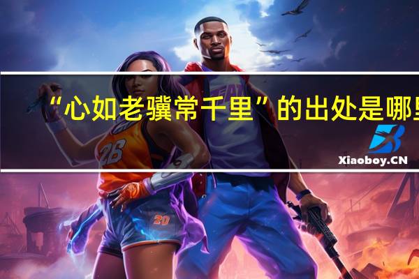 “心如老骥常千里”的出处是哪里
