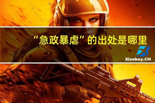 “急政暴虐”的出处是哪里