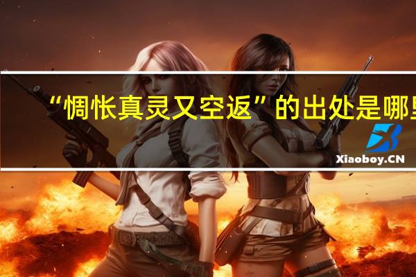 “惆怅真灵又空返”的出处是哪里